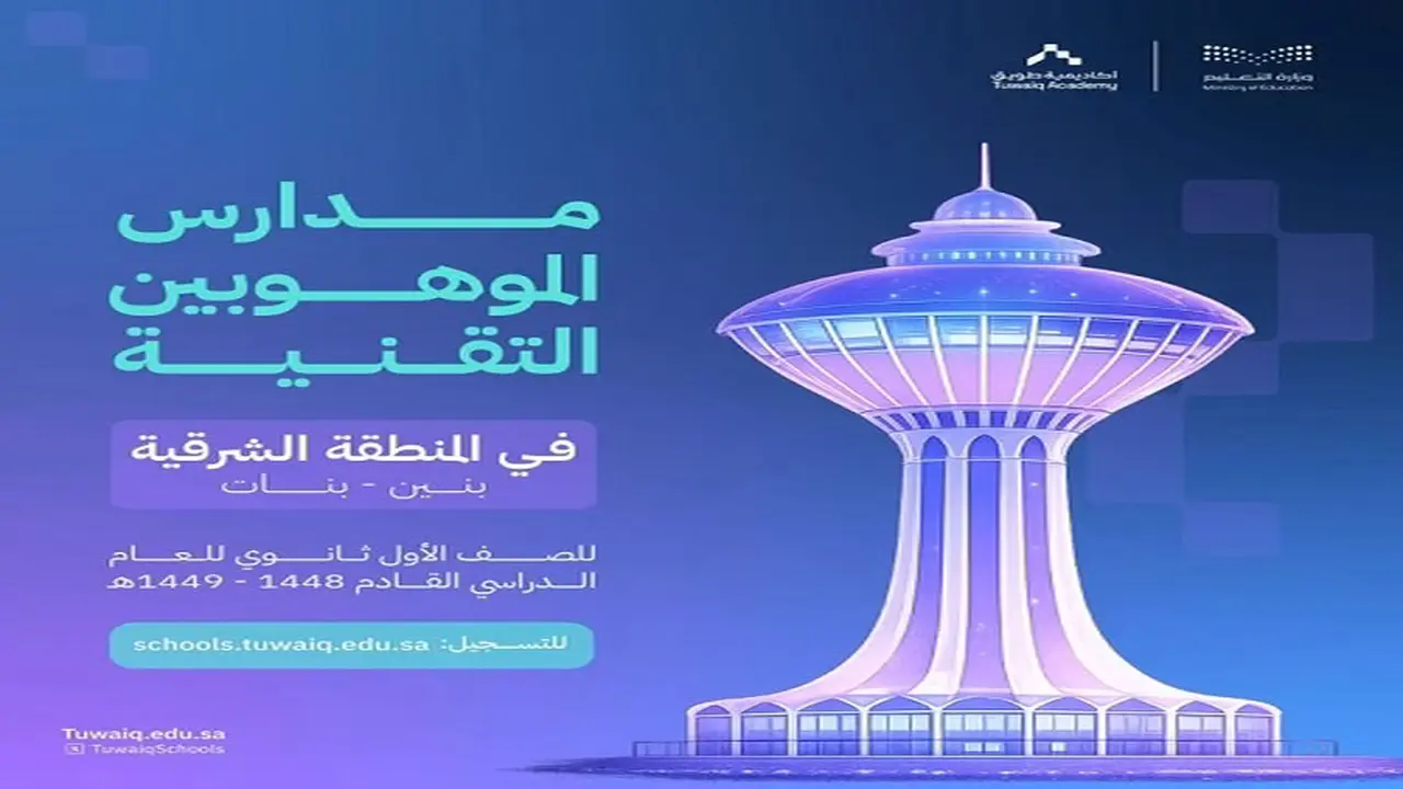 فرصة للطلاب.. بدء التسجيل في برنامج تقنية الموهوبين بتعليم الشرقية